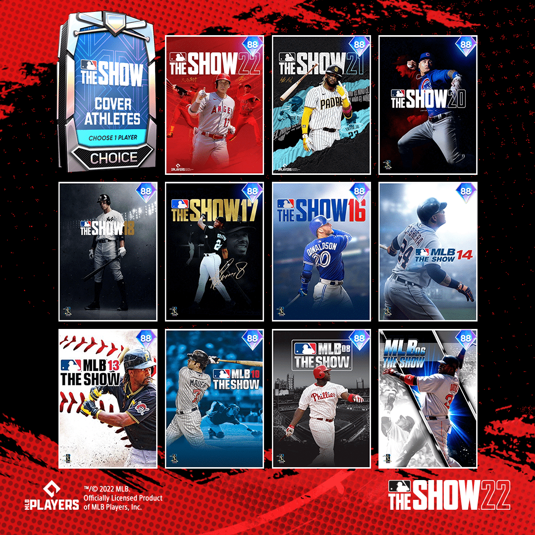 Every MLB: The Show cover star since 1997